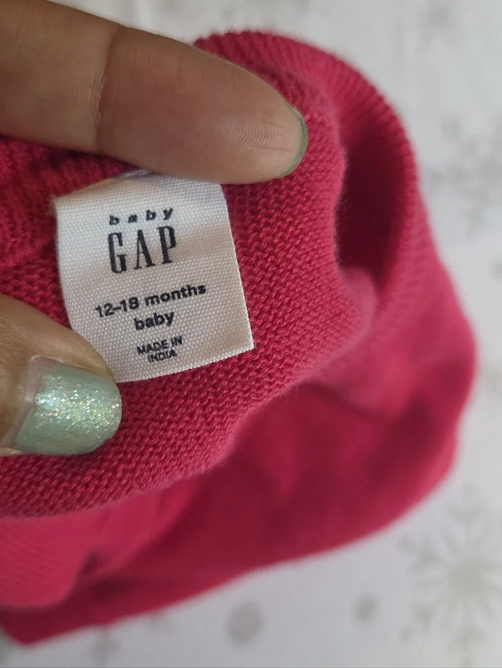Baby Girl Hot Pink Cardigan